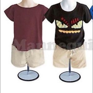 1 toddler mannequin boy & 1 stand